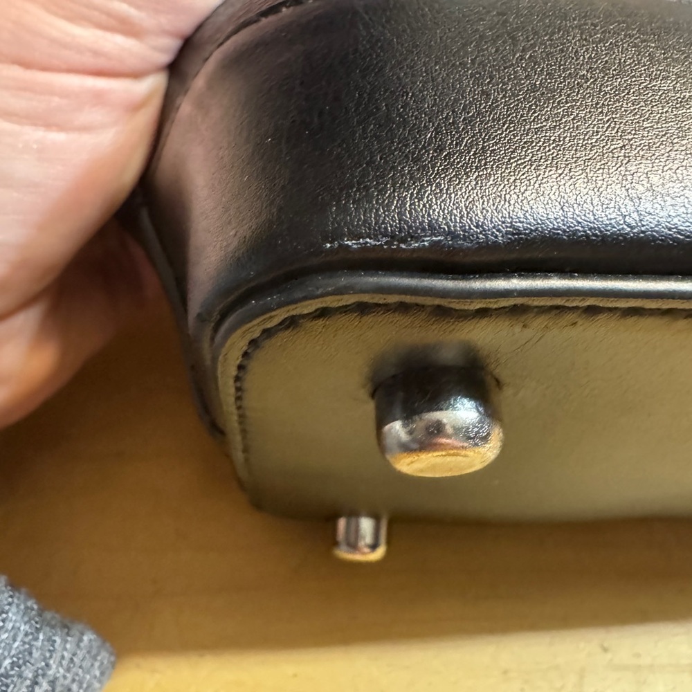 COACH | Black Signature Canvas Sierra Mini Satchel Authentic - Picture 13 of 15